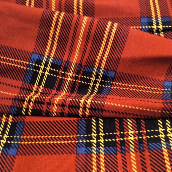 🆕BETSEY JOHNSON RED PLAID PREMIUM PONTE BLAZER - Picture 9 of 11